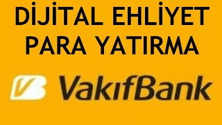 Vakıfbank Dijital Ehliyet Para Yatırma Nasıl Yapılır [upl. by Devehcoy]