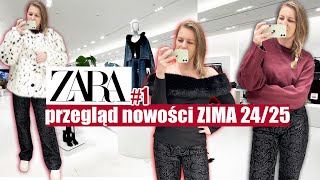 ZARA PRZEGLĄD NOWOŚCI TRENDY ZIMA 2024 MIERZYMY cz1 [upl. by Maria]