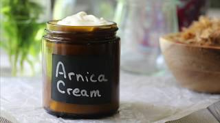 Arnica Cream Recipe For Bumps Bruises and Sore Muscles [upl. by Bruis704]