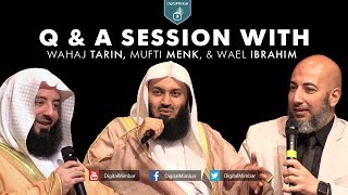 Q amp A Session with Wahaj Tarin Mufti Menk amp Wael Ibrahim [upl. by Humph]