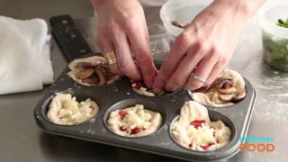 Mini DeepDish Pizzas  Everyday Food with Sarah Carey [upl. by Magas]