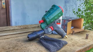 Parkside Air Sandblasting Gun PDSP 1000 E6 short test [upl. by Gauthier358]