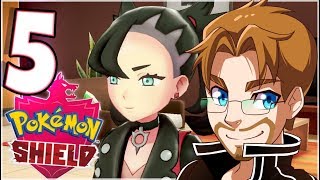 Pokemon Shield Walkthrough Part 5 Team Yell amp Motostoke Stadium Nintendo Switch [upl. by Eskill]