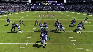 Madden NFL 24  Houston Texans vs Baltimore Ravens  Gameplay PS5 UHD 4K60FPS [upl. by Olifoet746]