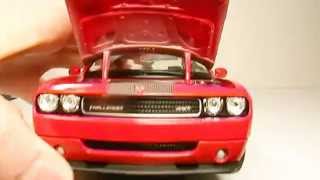 Maisto Special Edition 2008 Dodge Challenger SRT8 diecast review by ToyHound [upl. by Azer]