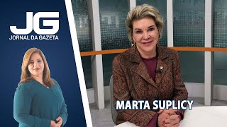 Marta Suplicy Secretária Municipal de relações internacionais sobre o cenário político [upl. by Noxid]