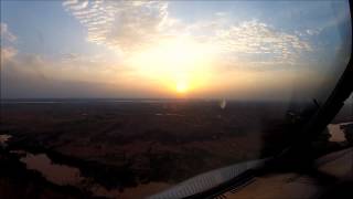 Niamey DRRN 27 Landing at dusk [upl. by Kress]