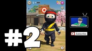 Getting my YELLOW BELT Clumsy Ninja iPad Gameplay 2 [upl. by Htebazileyram12]