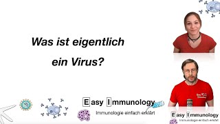 Easy Immunology  Krankheitserreger Folge 2 Viren [upl. by Attalanta441]