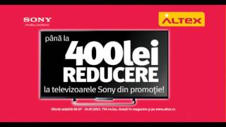 Televizoarele Sony  pana la 400 de lei reducere [upl. by Eyahc655]