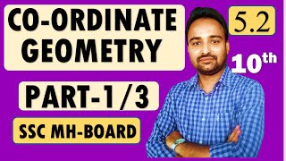 Coordinate Geometry Class 10  Practice Set 52  PART ONE [upl. by Ahsemit]