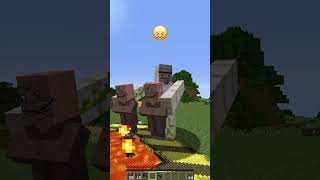 Getting Enough Villagers vs Emoji Gift Reaction meme minecraft shorts [upl. by Melvyn544]