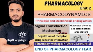 Principles and mechanisms of drug action  Receptor theories and classification of receptors [upl. by Einavoj]