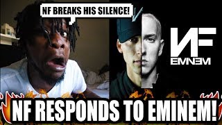 NF Finally Responds To Eminems The Ringer [upl. by Tindall]