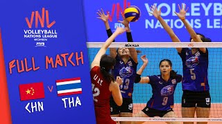 China 🆚 Thailand  Full Match  Women’s Volleyball Nations League 2019 [upl. by Moe]