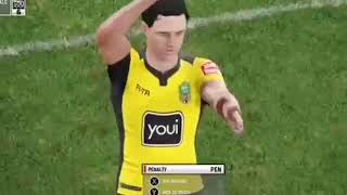 Leinster vs La Rochelle Rugby League 4 Gameplay [upl. by Wong150]