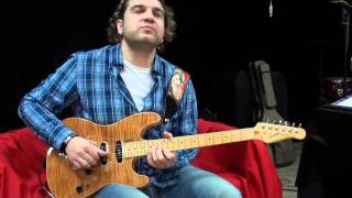 Godin Passion RG3 demo by Vitaly Popeloff Fromuz [upl. by Andrel154]