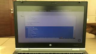 HP Elitebook 8470p Bios Boot [upl. by Meeker748]