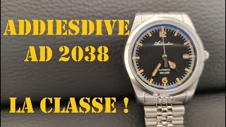 MONTRE AUTOMATIQUE ADDIESDIVE  Qualité et Style à Petit Prix  ref AD 2038 [upl. by Anatol]