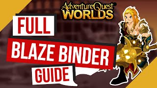 AQW How To Get Blaze Binder Class For Free 2021 Tutorial Full Guide Walkthrough [upl. by Fifi]