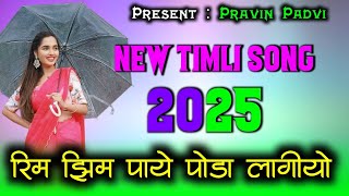 Adivasi Gamit Song 2024  बरसात 💦 Special Gamit Timli Song  Pravin Padvi [upl. by Euh524]