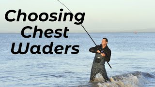 How To Choose The Right Chest Waders Before You Buy Shore Fishing UK  Sea Fishing Tutorial [upl. by Suiravat]