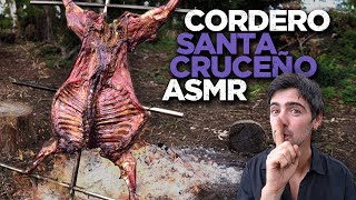 Cordero de Santa Cruz el mejor de Argentina al Asador  ASMR  Locos X el Asado [upl. by Nymrak]