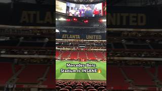 MercedesBenz Stadium😳🔥 shorts viralshorts popular edit rap hiphop music explore atlanta [upl. by Devy]