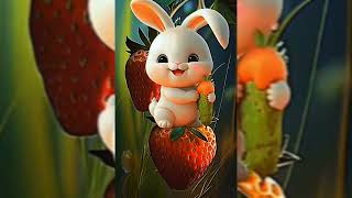 Happy rabbit  funny rabbit  cartoon video  animation rabbit [upl. by Cordeelia]