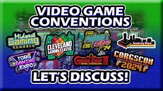 Retro Gamers UNITE VIDEO GAME CONVENTIONS Take Over The Podcast [upl. by Eustashe]