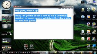 How to remove black bars for games Nvidia cards only [upl. by Okiman4]