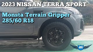 2023 Nissan Terra Sport on Monsta Terrain Gripper 285x60 R18  RNH Tire Supply [upl. by Artsa876]