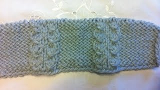 Faltenmuster StrickenFalche ZopfmusterMuster für Faltenrock KnittingTutorial Handarbeit [upl. by Lasorella942]