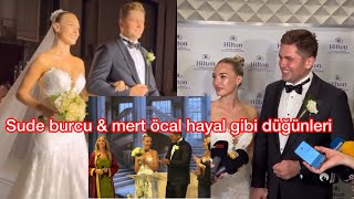 Survivor Sude burcu ile Mert öcal evlendi  hayal gibi düğünleri [upl. by Husein]