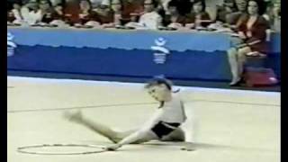 Diana Popova Hoop Olympic Final 1992 [upl. by Haimerej777]