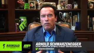 Special Holiday Message from MusclePharm and Arnold Schwarzenegger [upl. by Rodgers]