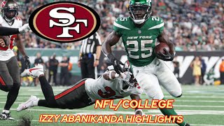 Israel Abanikanda Highlights NFLCOLLEGE For The 49ers Pickup [upl. by Konikow]