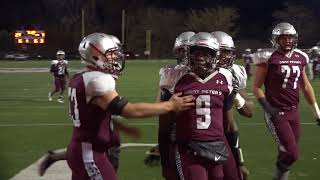 Watch Paramus Catholic 19 St Peters Prep 42 Week 11 Highlights [upl. by Mauretta]