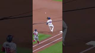 Pete Alonso makes the diving stop 🐻‍❄️😤 highlights baseball shorts sports [upl. by Latricia]