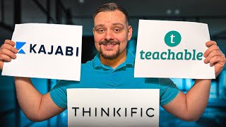 Thinkific vs Teachable vs Kajabi  2024  DIFFERENT Explained Make the RIGHT Choice [upl. by Clarie]