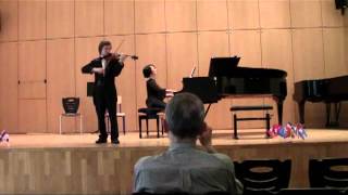 Conservatoire de Paris France Paganini  Cantabile Leo Strelle [upl. by Gnidleif156]