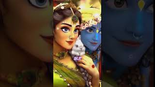 Radha Krishna song lyrics milke tumhe Aisa laga  edited by Lyrics Goddess [upl. by Dorehs]