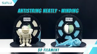 SUNLU AntiString PLA Filament  Say GoodBye to Stringing Issues [upl. by Ahsen]