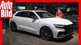 ABT Audi Q8 Genf 2019 Neuvorstellung  Details  Sitzprobe [upl. by Lloyd]