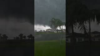 Tornado hits Loxahatchee Florida amid Hurricane Milton [upl. by Yrroc]