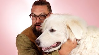 Jason Momoa The Puppy Interview [upl. by Stearn]