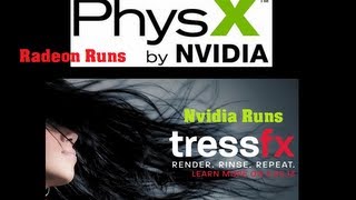 PhysX and TressFX GPU Info Radeon CAN Run PhysX and Nvidia CAN do TressFXSort Of [upl. by Nayd]