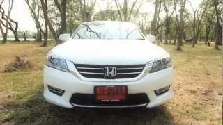 New Honda Accord 2013 quotติดแก๊สquot ฮอนด้า แอคคอร์ด G9 คันแรกในไทย [upl. by Rafaelle450]