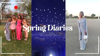 EVENTFUL SPRING DAYS IN MY LIFE sleepover spring ball grwm movies and moree [upl. by Meibers]