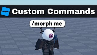 Custom Command System  Roblox Studio Tutorial [upl. by Hughmanick]